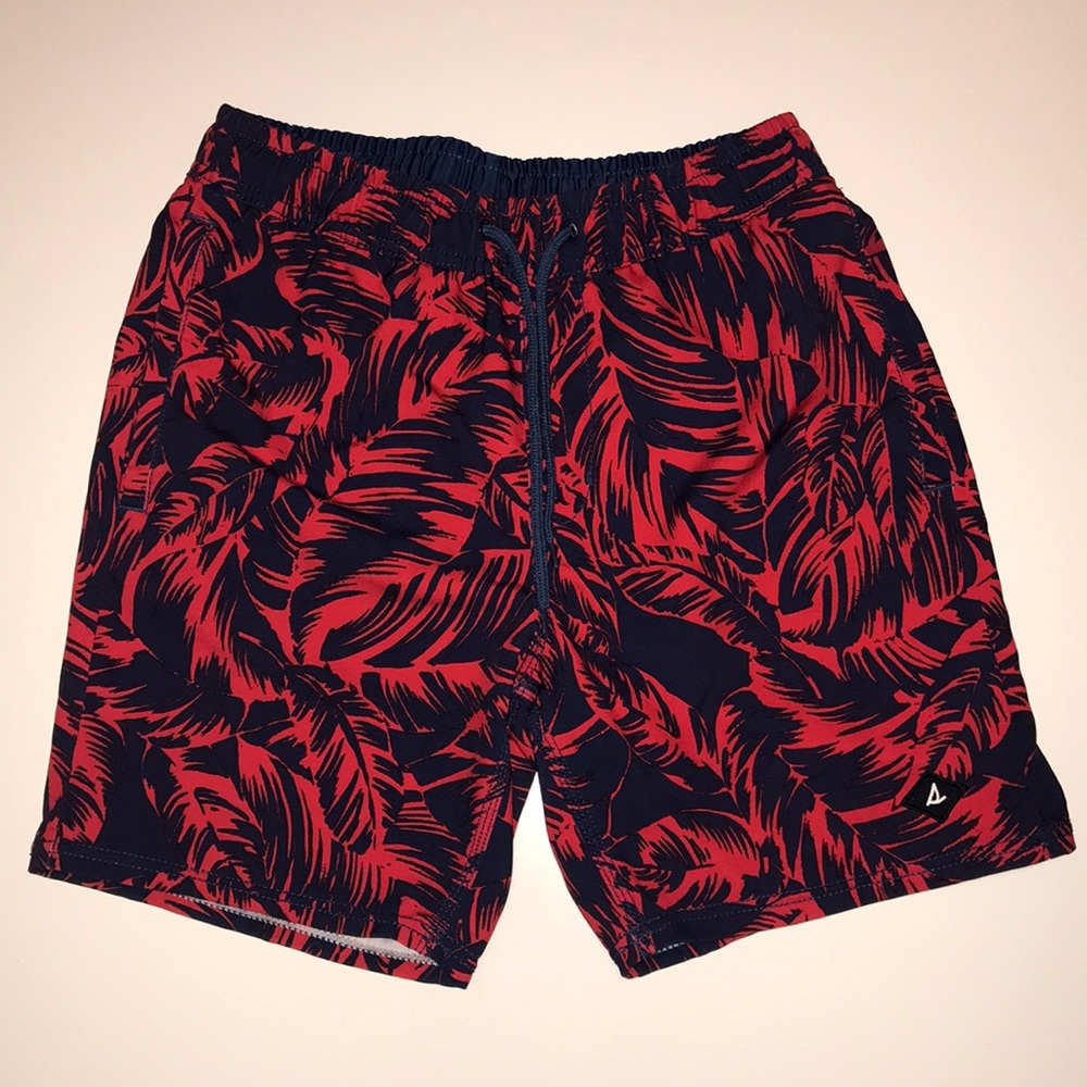 Sperry swim trunks small tropical